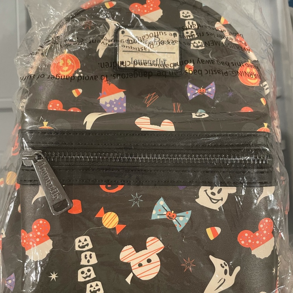 Disney Loungefly Halloween Snacks Backpack